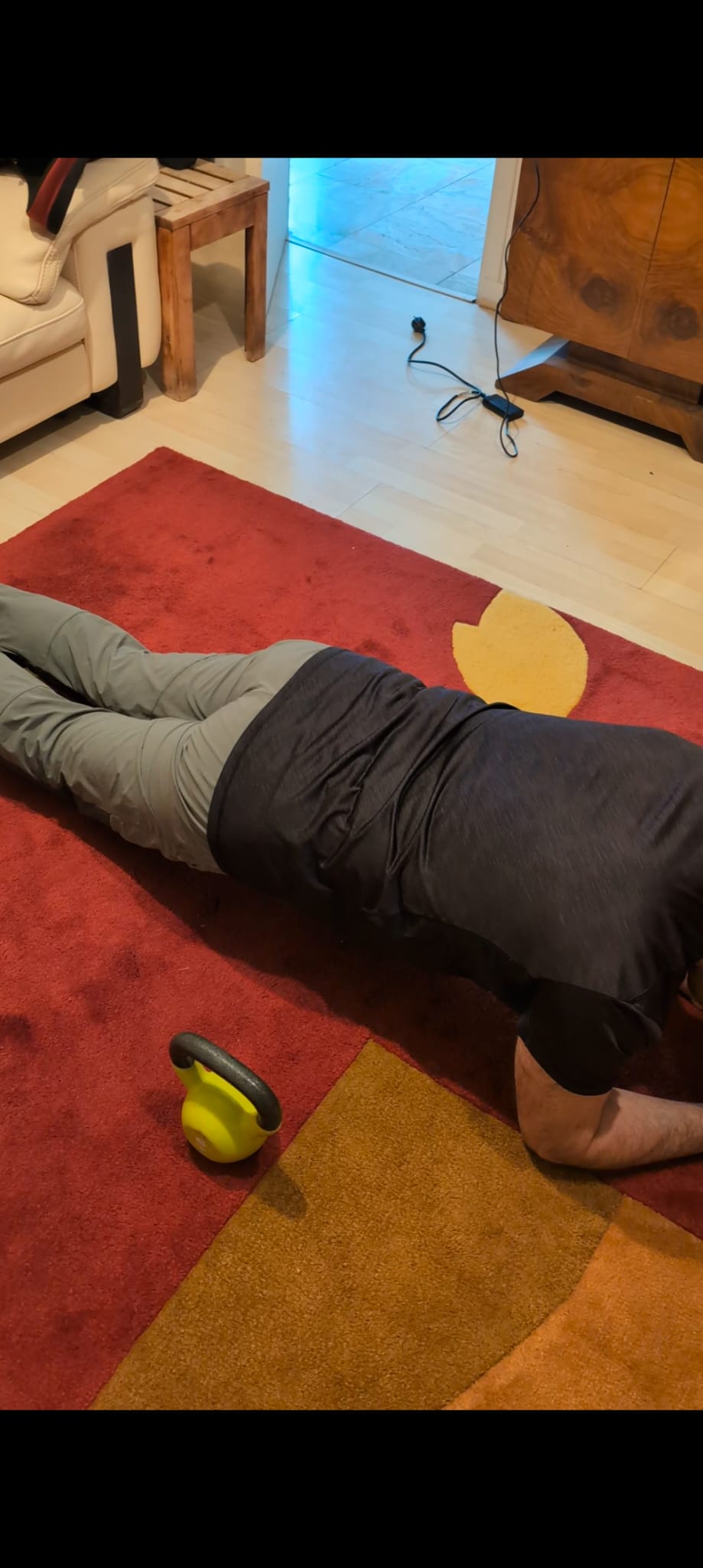 Coaché W.L.K en gainage à domicile